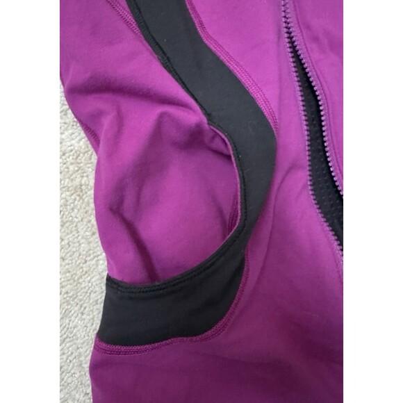 Lululemon Find Your Bliss Purple/Black Reversible Jacket Full Zip Up Women’s 4 - Picture 6 of 16